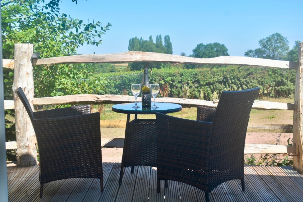 Tawny Lodge outdoor seating area Tawny Lodge outdoor seating area