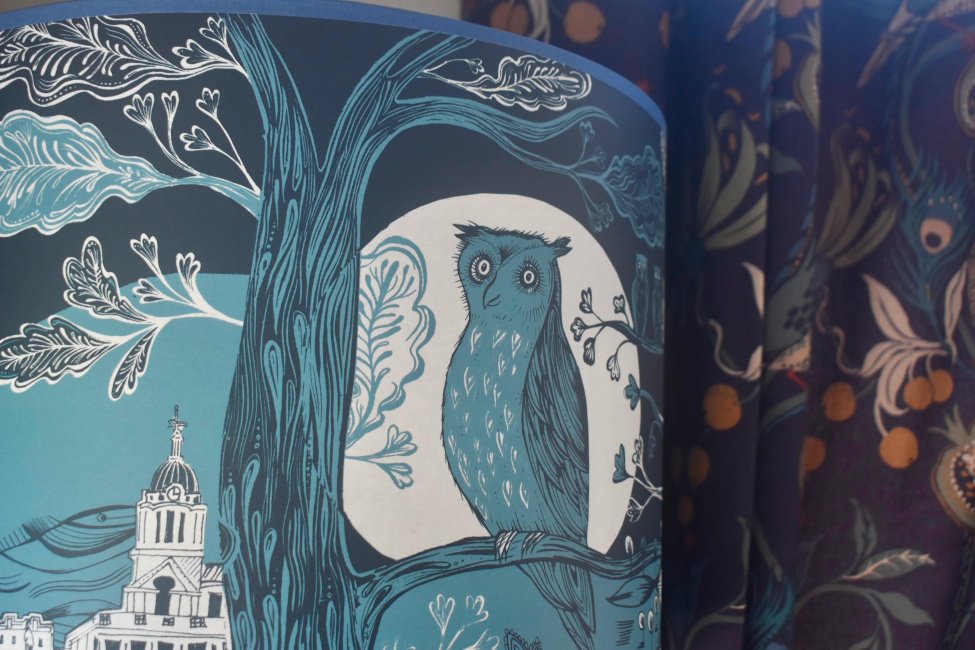 Tawny Lodge owl lampshade Tawny Lodge owl lampshade
