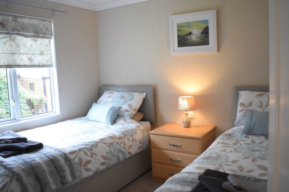 The Stables Lodge twin room