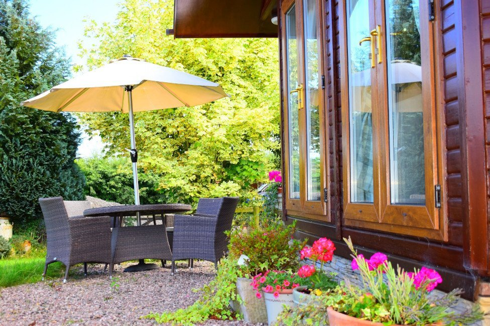 The Stables Lodge outdoor seating The Stables Lodge outdoor seating