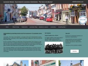 Leominster website screenshot